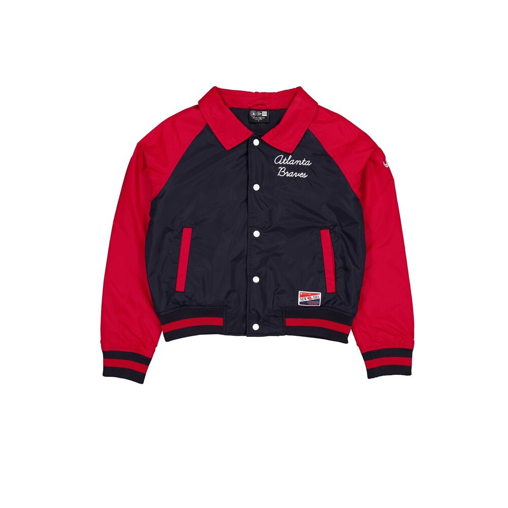 New Era Atlanta Braves Throwback Women's Jacket - Size S